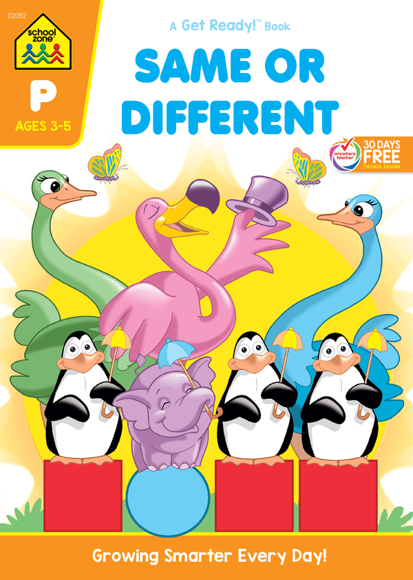 This Same or Different Workbook is a fun way to develop attention to detail.