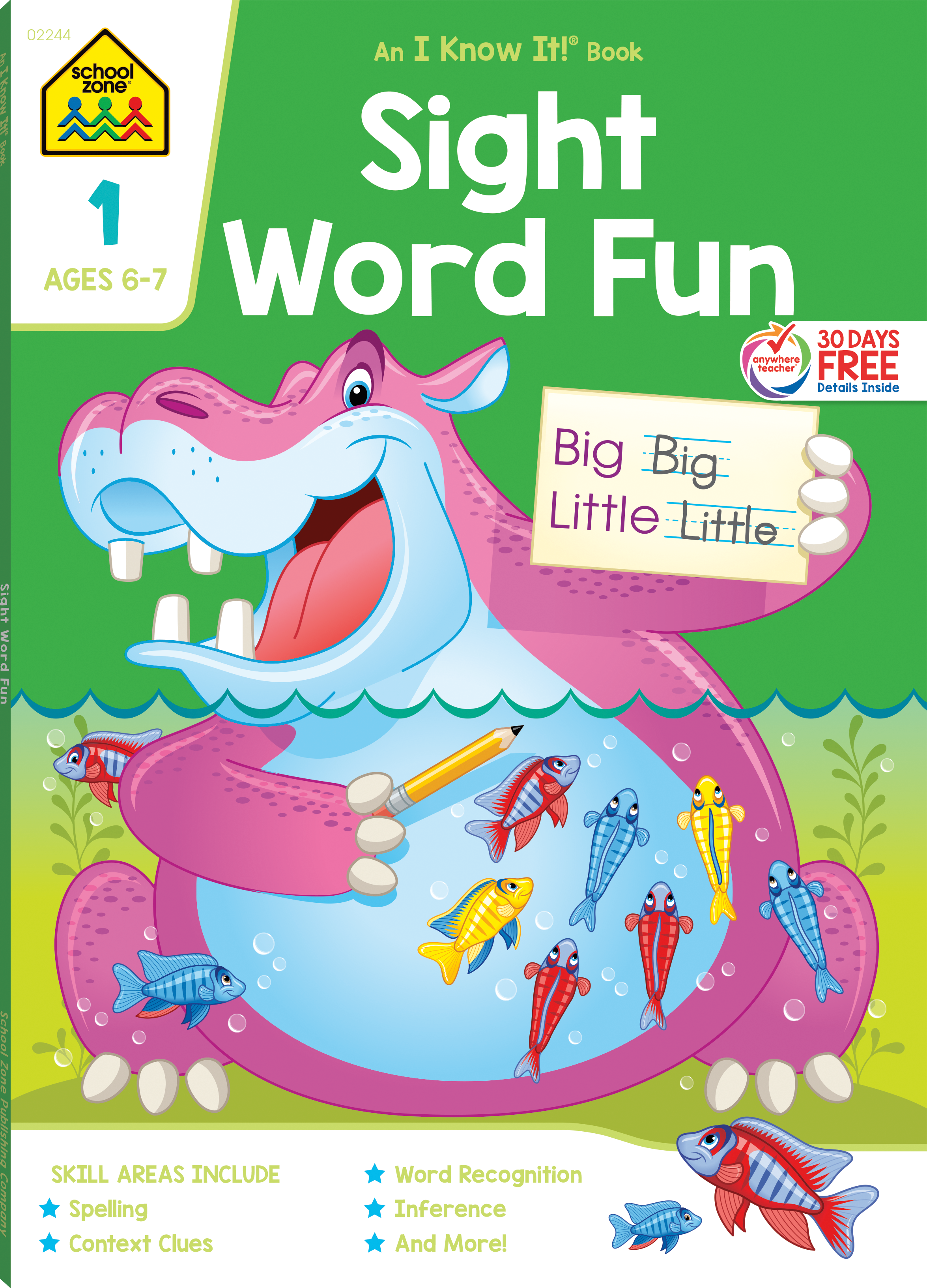 Sight Word Workbook: Games & Fun – School Zone Publishing Company Sight Word Workbook: Games & Fun – School Zone Publishing Company