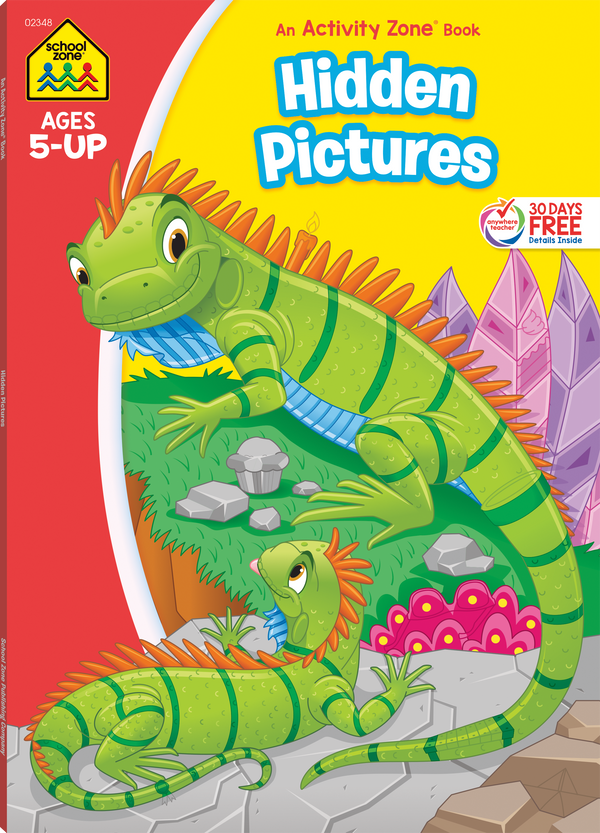 Hidden Pictures Deluxe Edition Activity Zone Workbook delivers a truckload of fun!