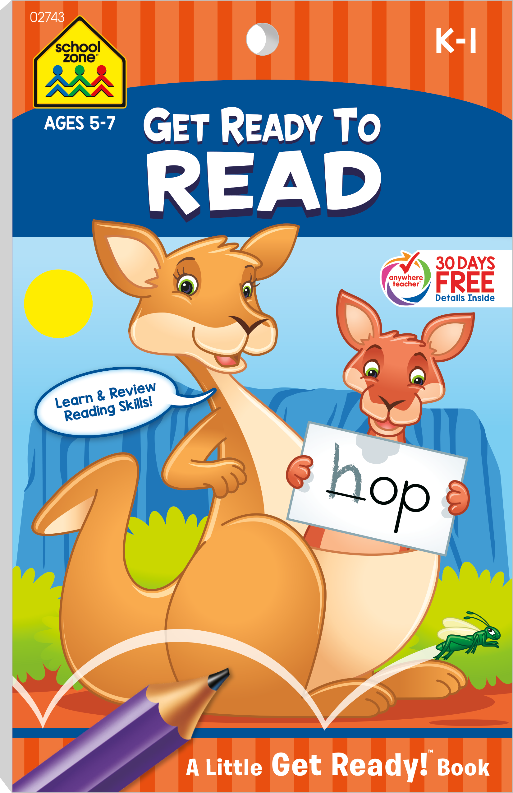 Get Ready To Read Grades K-1 Workbook – School Zone Publishing Company