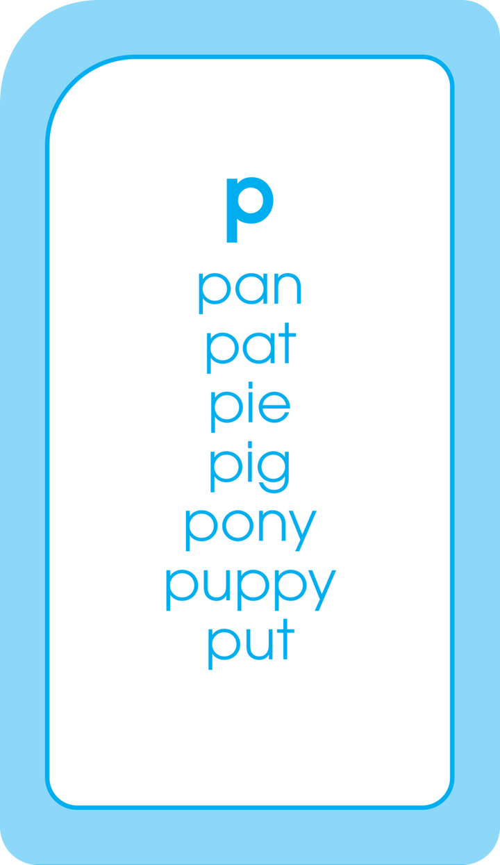 With Phonics Made Easy Flash Cards kids practice consonant sounds, vowel sounds, and combination sounds.