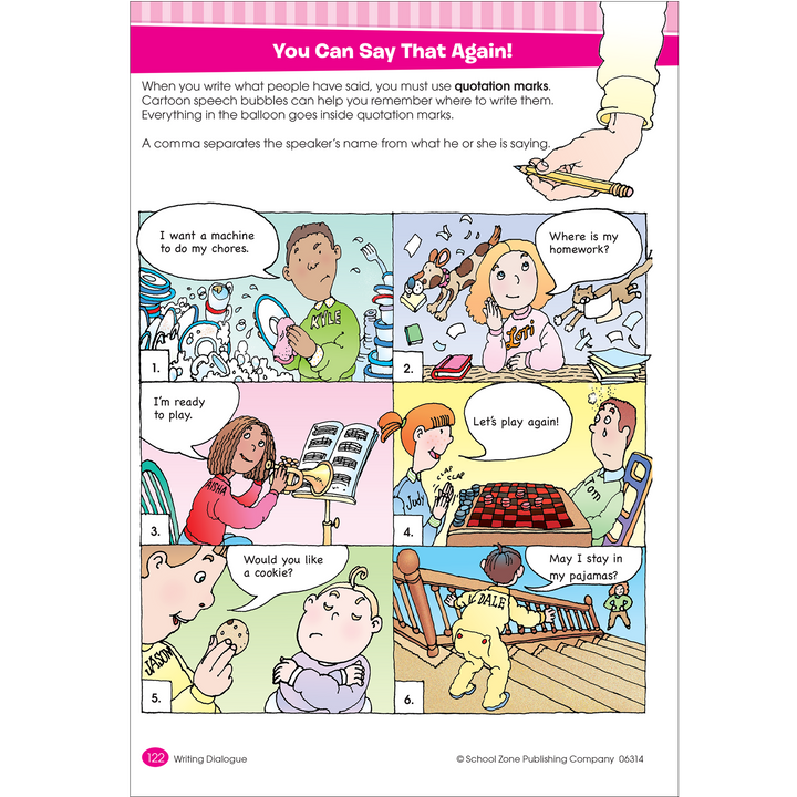 Kids get real-world examples and helpful guidance in Big Third Grade Workbook.