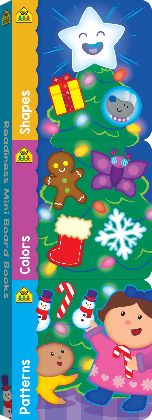 This Shapes, Colors, and Patterns trio of Readiness Mini Board Books is a terrific stocking stuffer!
