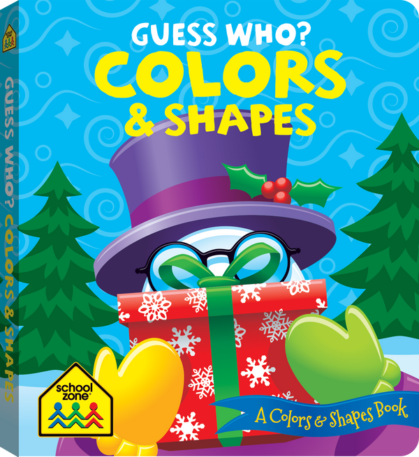 This colorful Guess Who? Colors & Shapes board book will make learning so much fun!