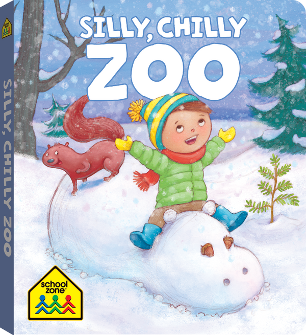 This Silly, Chilly Zoo board book brings out the joy and sparkle of the season!