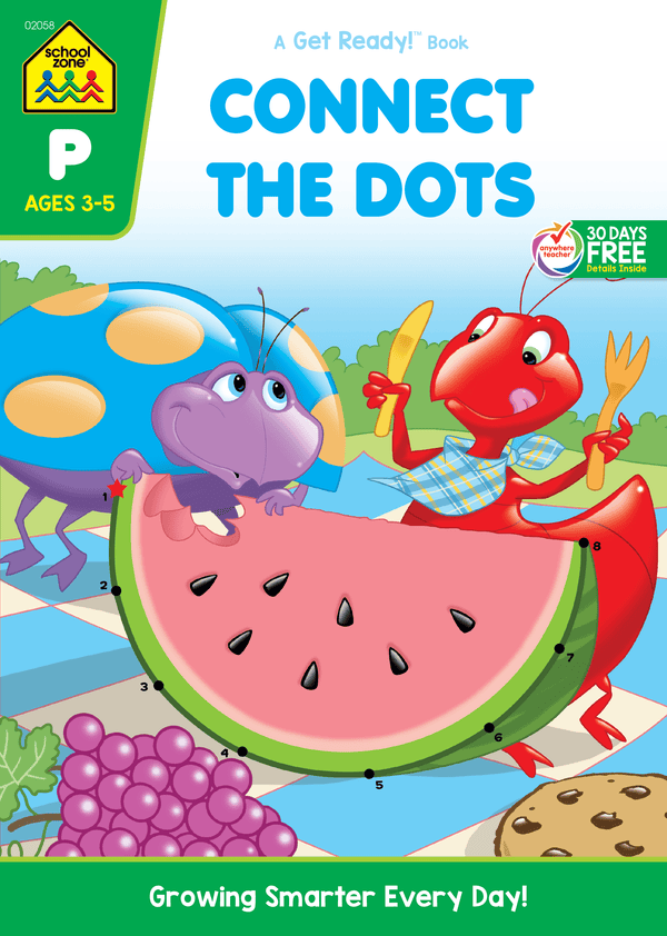 This Connect the Dots Workbook will make learning to count lots of fun!