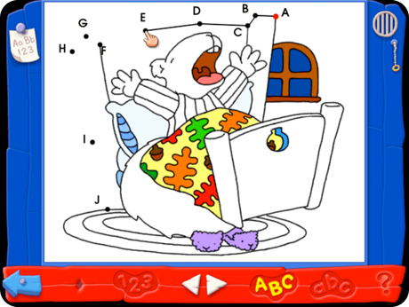 Playful activities in Preschool Pencil-Pal Software (Windows Download) create a love of learning.