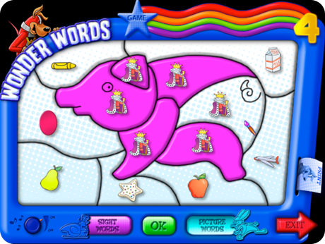 Kids will adore the adorable activities in Wonder Words Flash Action Software (Windows Download)!