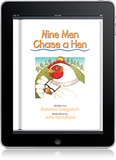 Nine Men Chase a Hen (iOS eBook) is just one selection from the Start to Read! series.