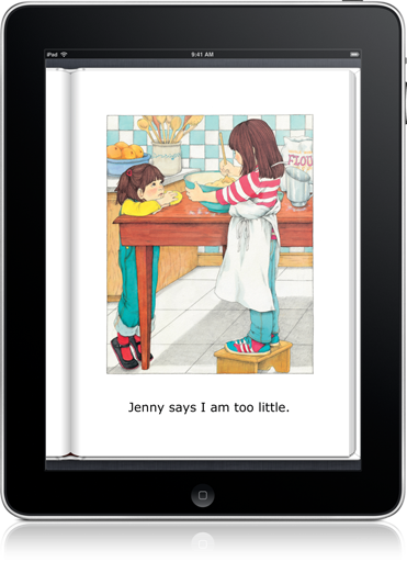 Get Lost Becka! (iOS eBook), with its relatable themes and lovely illustrations, will keep kids focused.