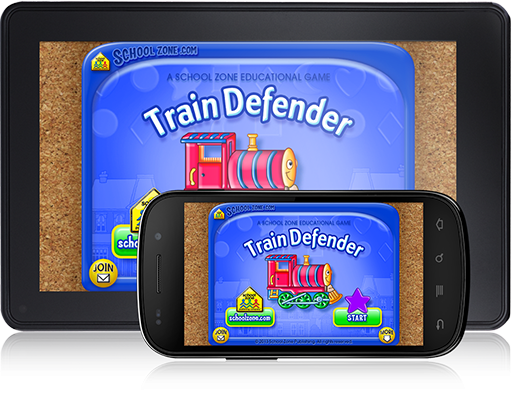 Train Defender (Android App) - School Zone Publishing Company