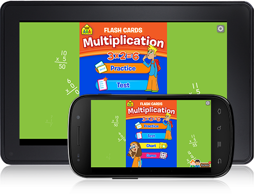 This Multiplication Flash Cards Android app will help third and fourth graders master multiplication!