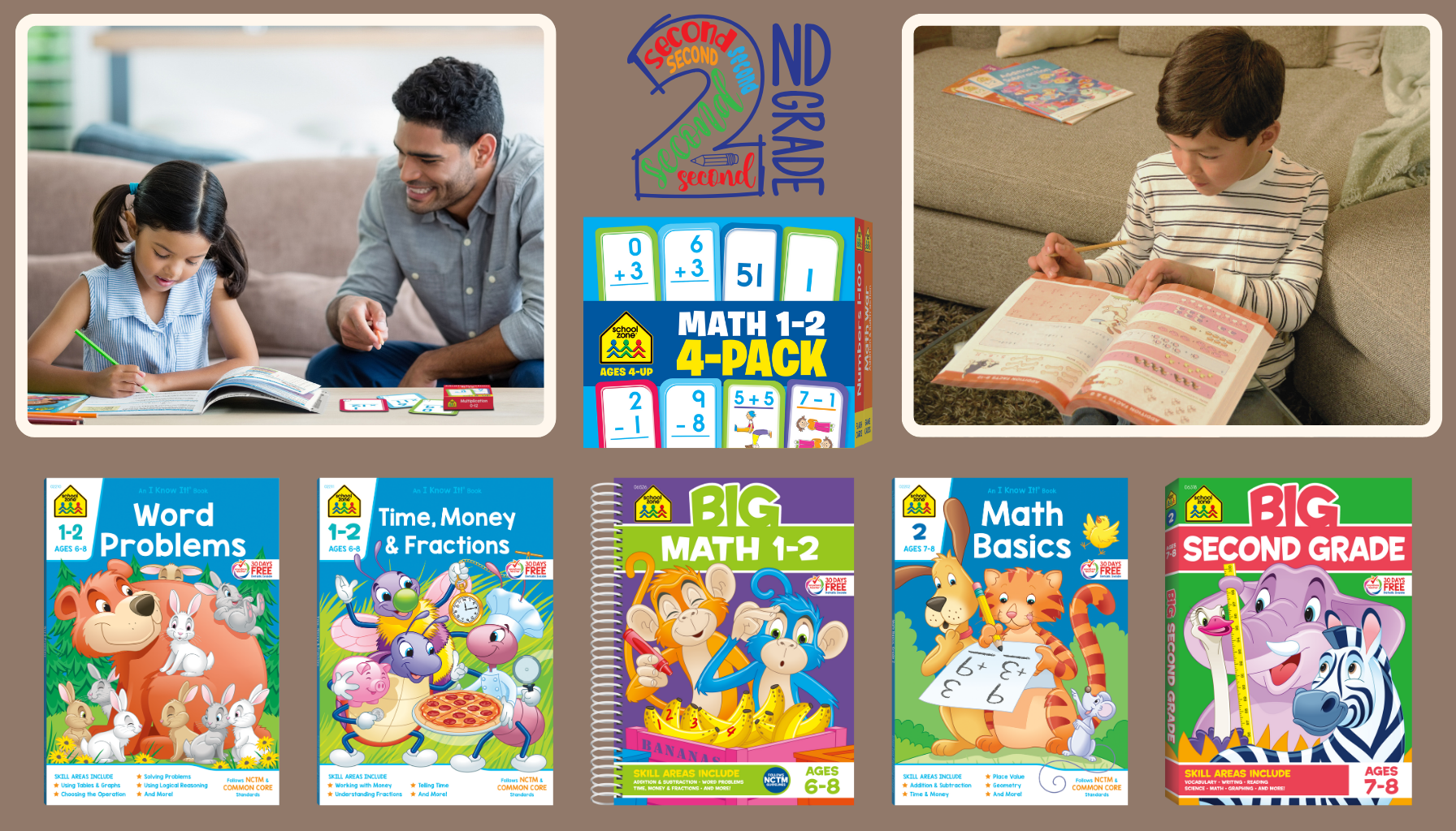 2nd Grade Math Tools Help second graders continue to build math skills with joy and confide ...