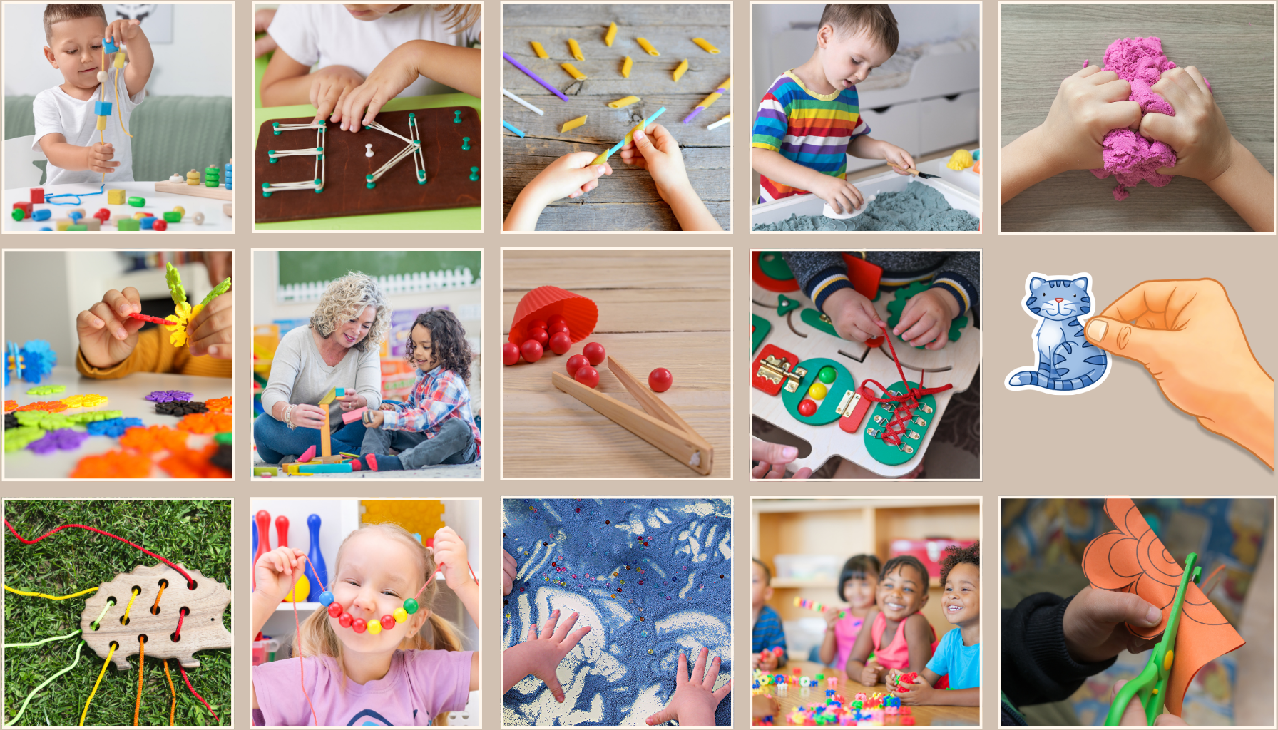 Help preschoolers develop their fine motor skills School Zone