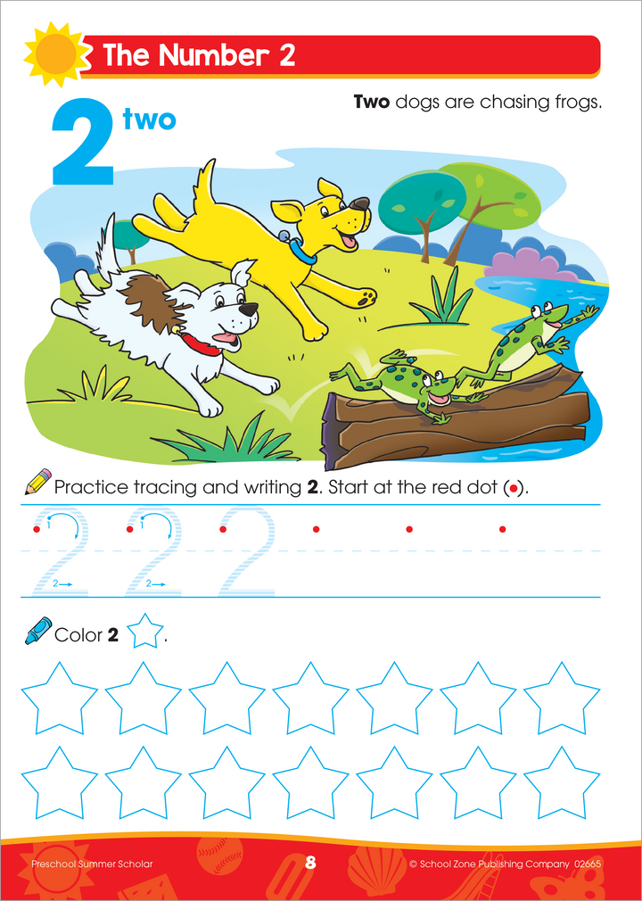 Preschool Summer Scholar Workbook