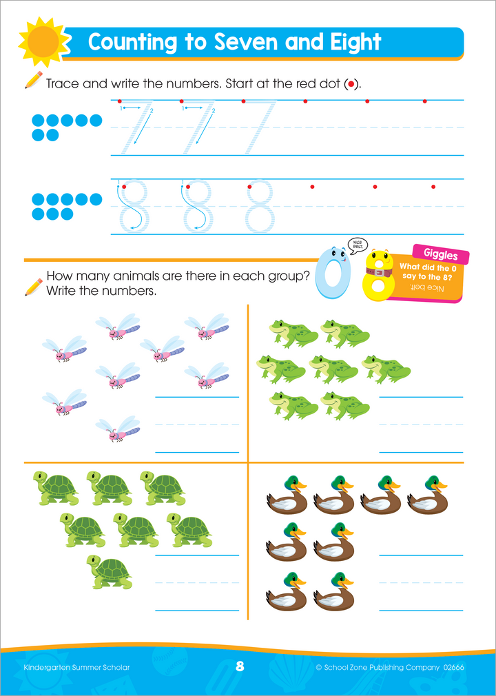 Kindergarten Summer Scholar Workbook