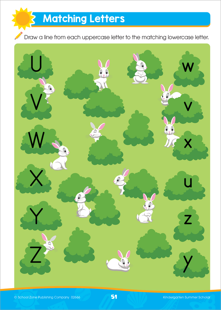 Kindergarten Summer Scholar Workbook