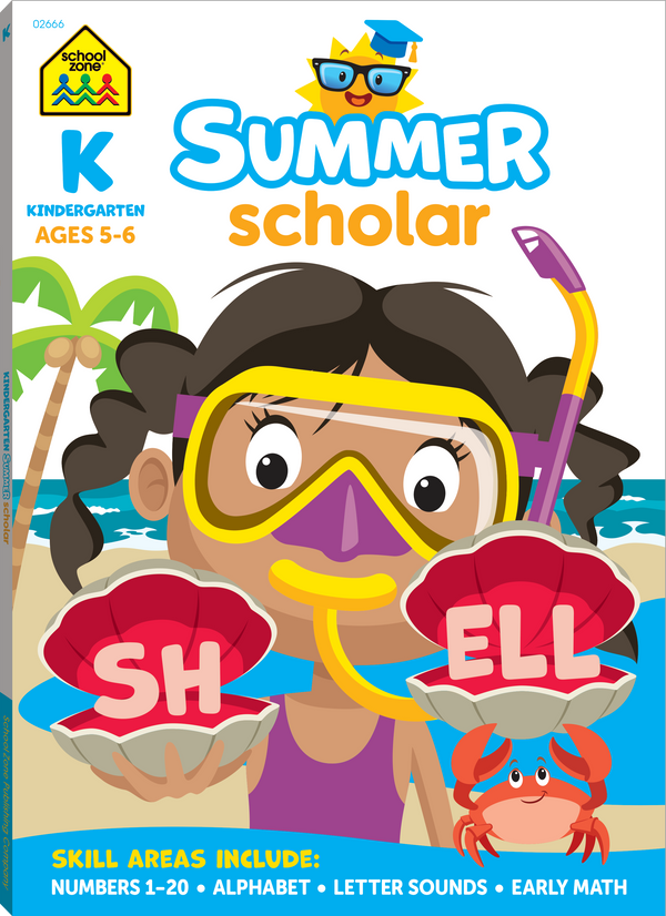 Kindergarten Summer Scholar Workbook
