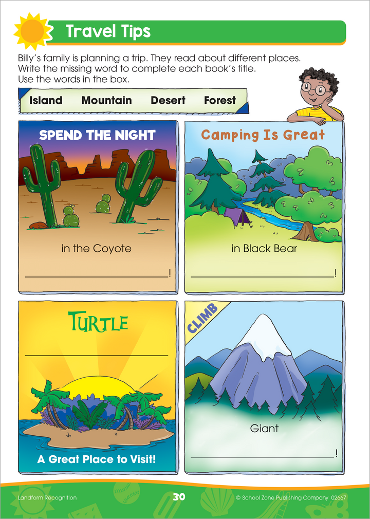 First Grade Summer Scholar Workbook