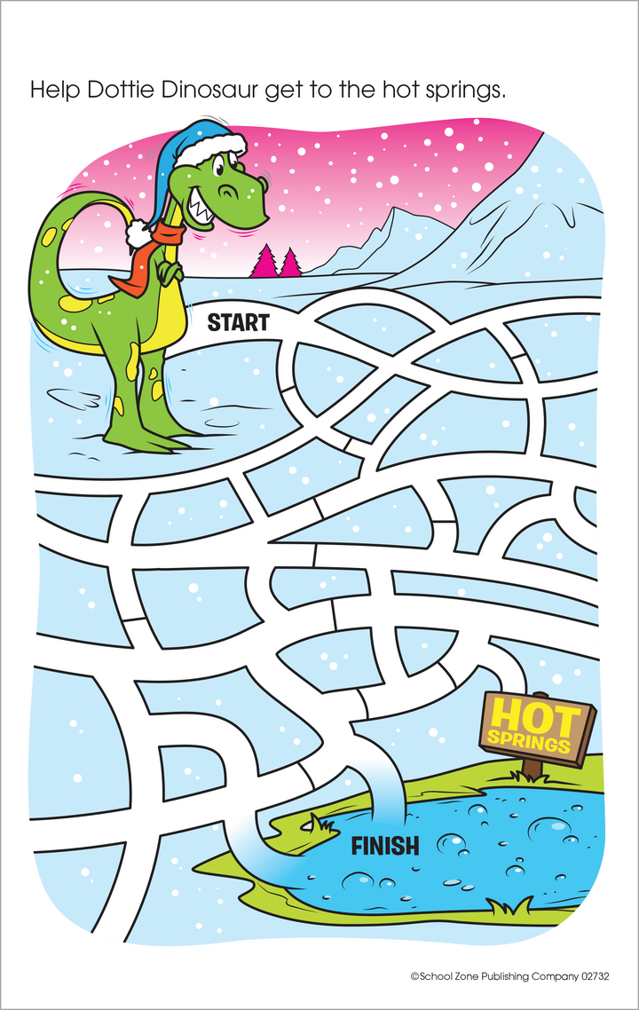 Preschoolers and kindergartners get a sense of accomplishment with My First Mazes Little Busy Book.