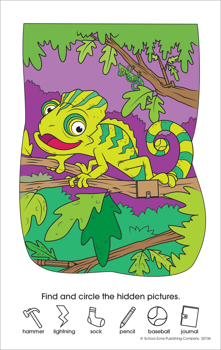 Kids will definitely find hours of fun with My First Hidden Pictures Little Busy Book.