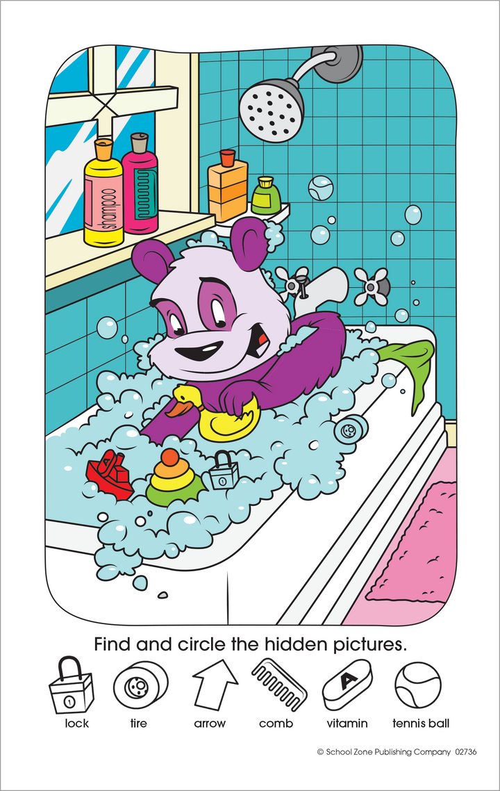 With every object your child finds, he or she will be honing problem-solving skills and eye-hand coordination.