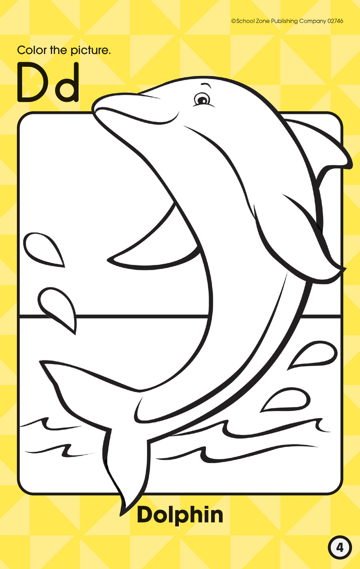 My First ABC Animals Coloring Book Little Busy Book will help teach animal names, too.