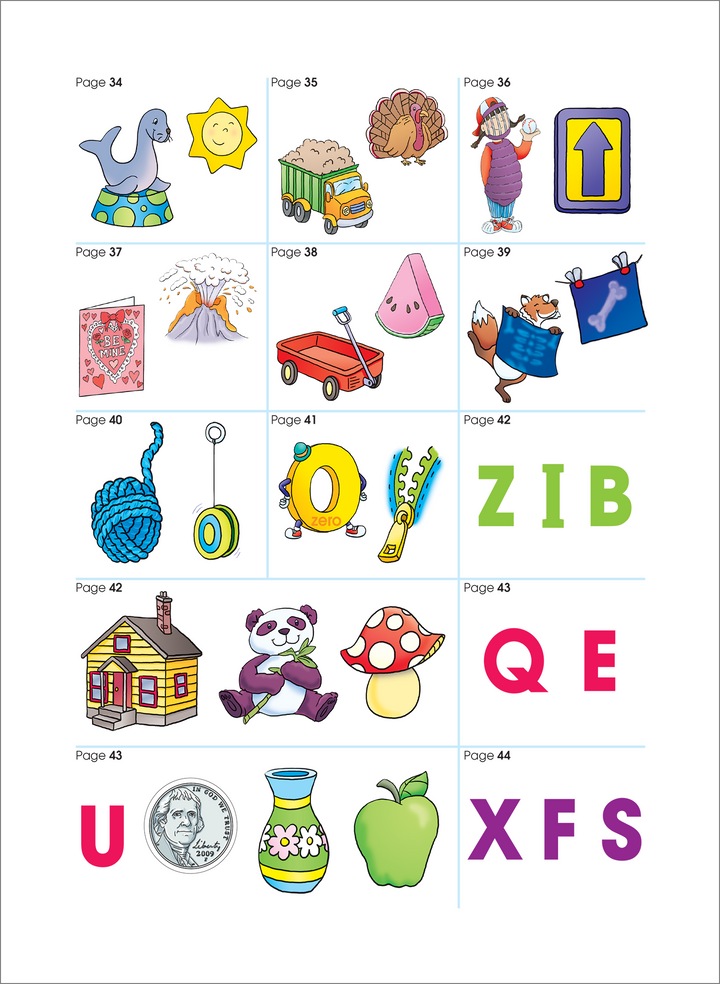 Alphabet Stickers for Kids – School Zone Publishing Company