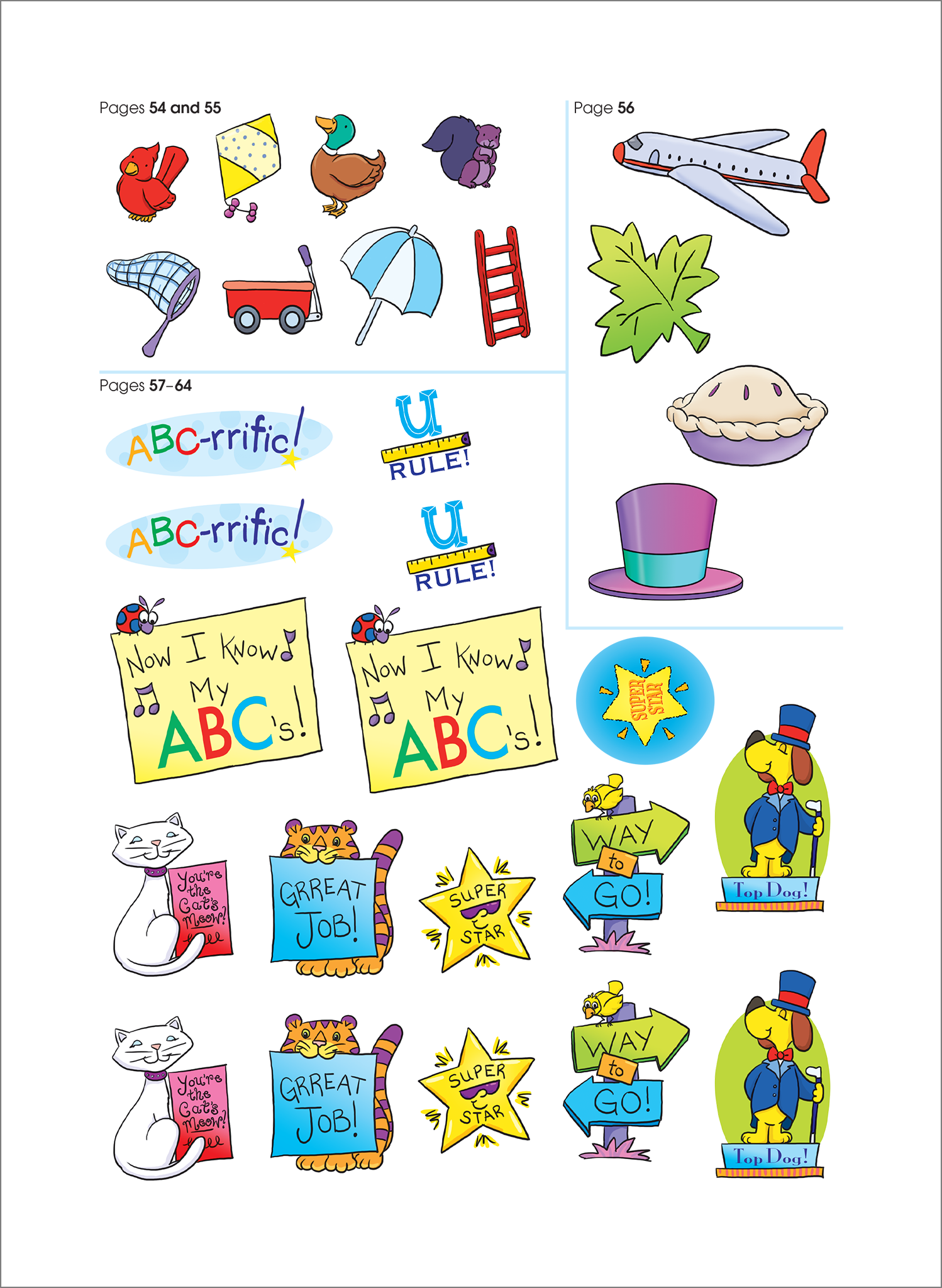 Alphabet Stickers for Kids – School Zone Publishing Company