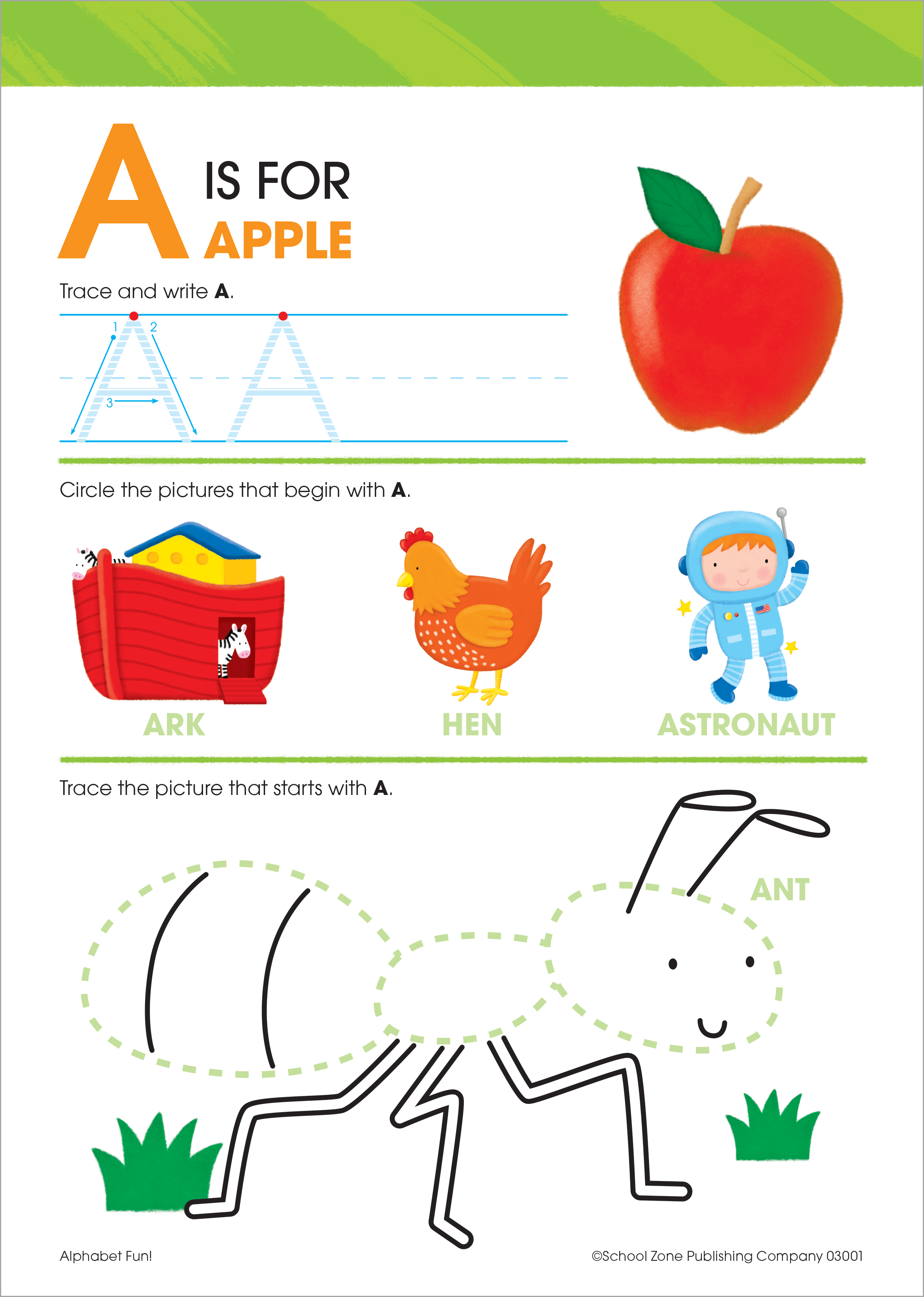Abc Writing Fun Alphabet Fun for Kids – School Zone Publishing Company