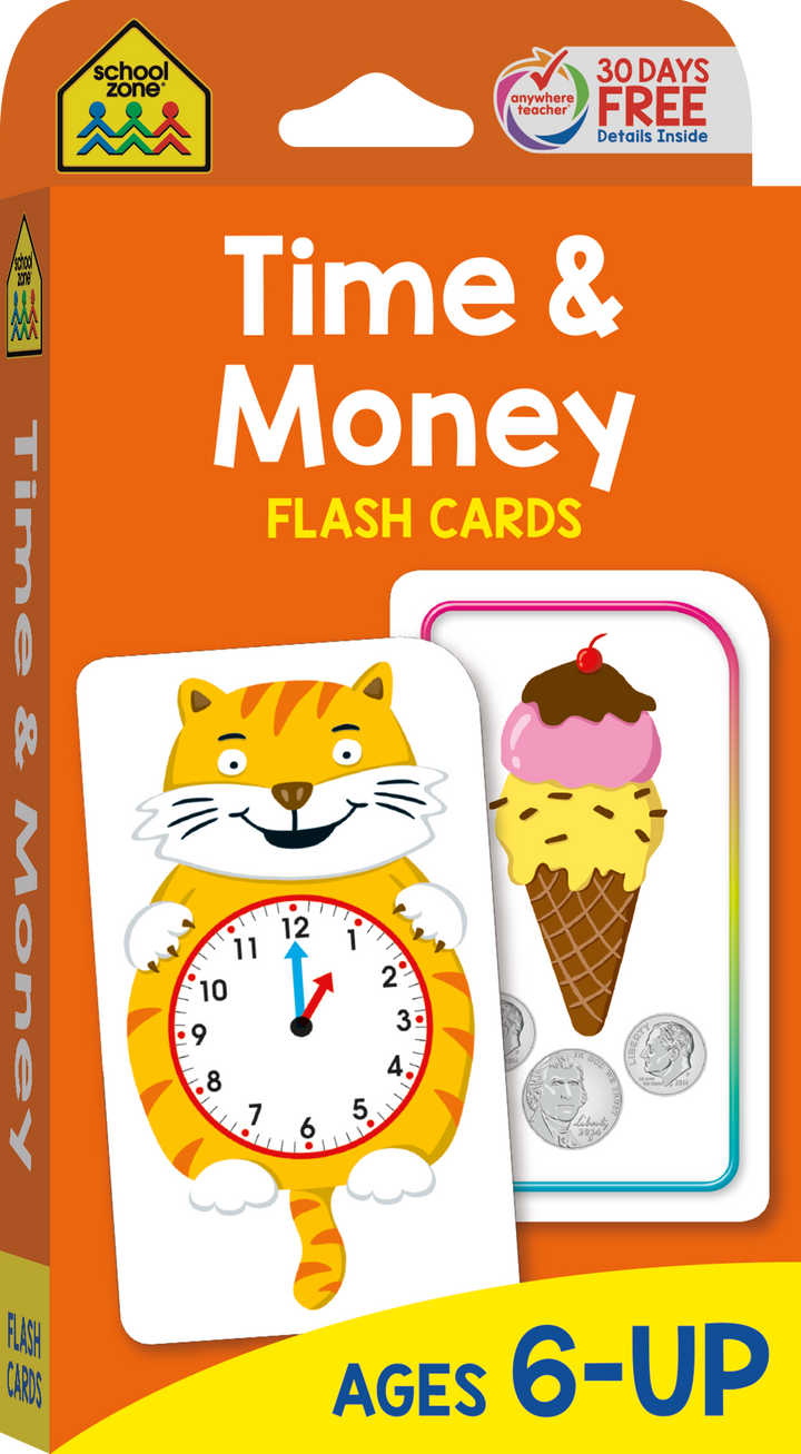 Educational Money Flash Cards – School Zone Publishing Company