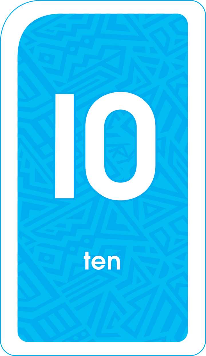 Numbers 0-25 Flash Cards introduce sets.