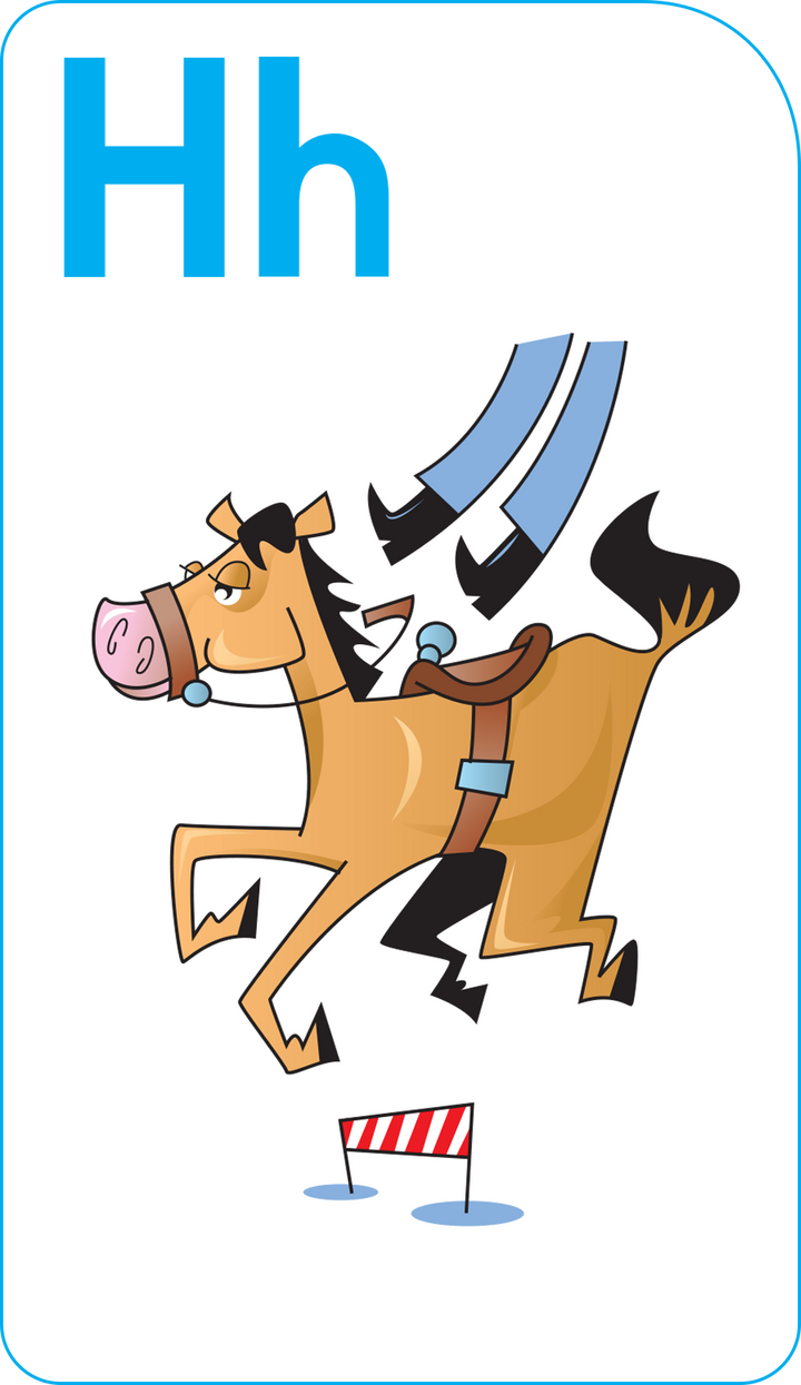 Alphabet Fun Flash Cards make preschoolers and kindergartners smile.