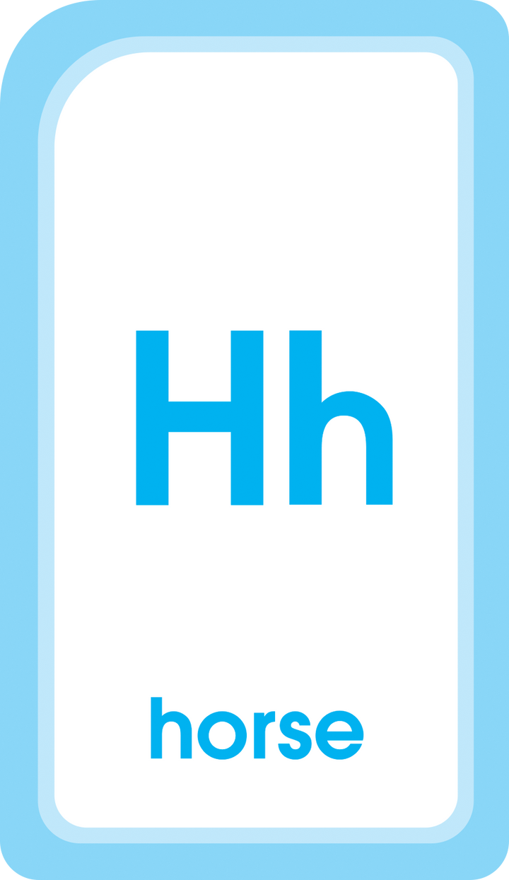 Alphabet Fun Flash Cards make preschoolers and kindergartners smile.