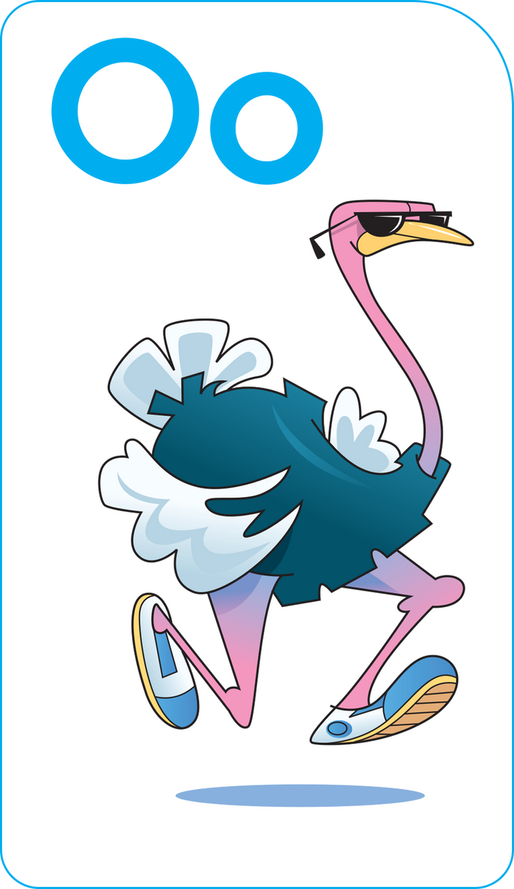 Alphabet Fun Flash Cards combine silly fun with solid practice.