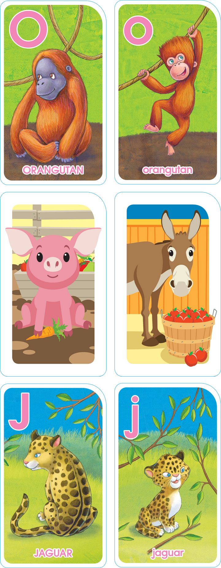 Develop memorization ability with this Get Ready Game Cards Go Fish & Memory Match Farm 2-Pack.