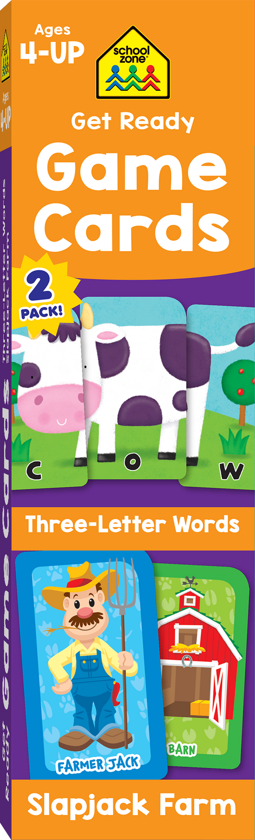 Three Letter Card Game – School Zone Publishing Company