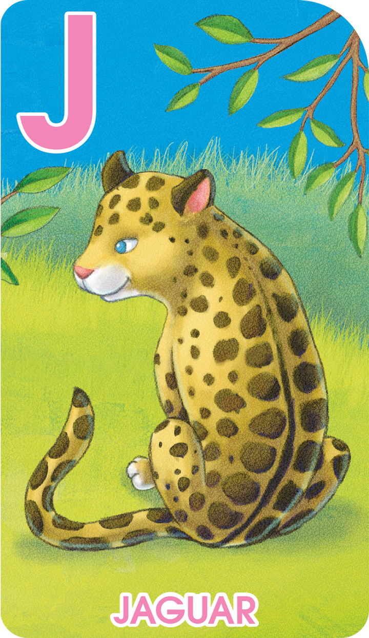 Go Fish Alphabet Game Cards help match little and big.