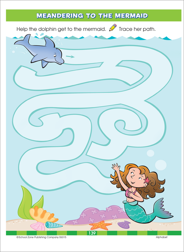 Preschoolers will put their thinking skills to work while completing the activities in Big Preschool Workbook.