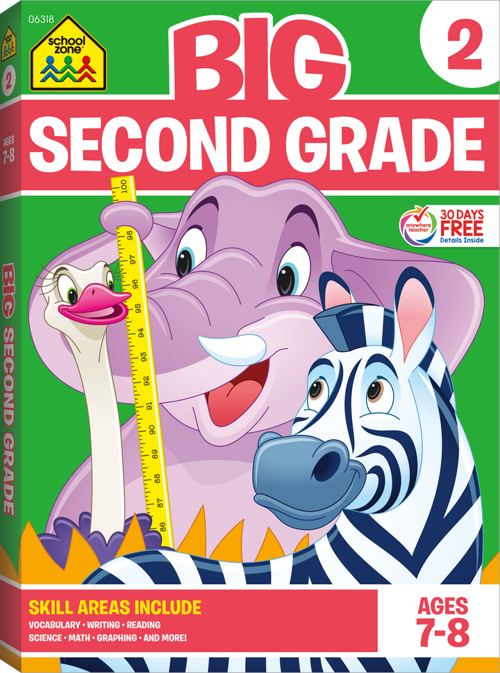 Best Second Grade Workbook – School Zone Publishing Company Best Second Grade Workbook – School Zone Publishing Company