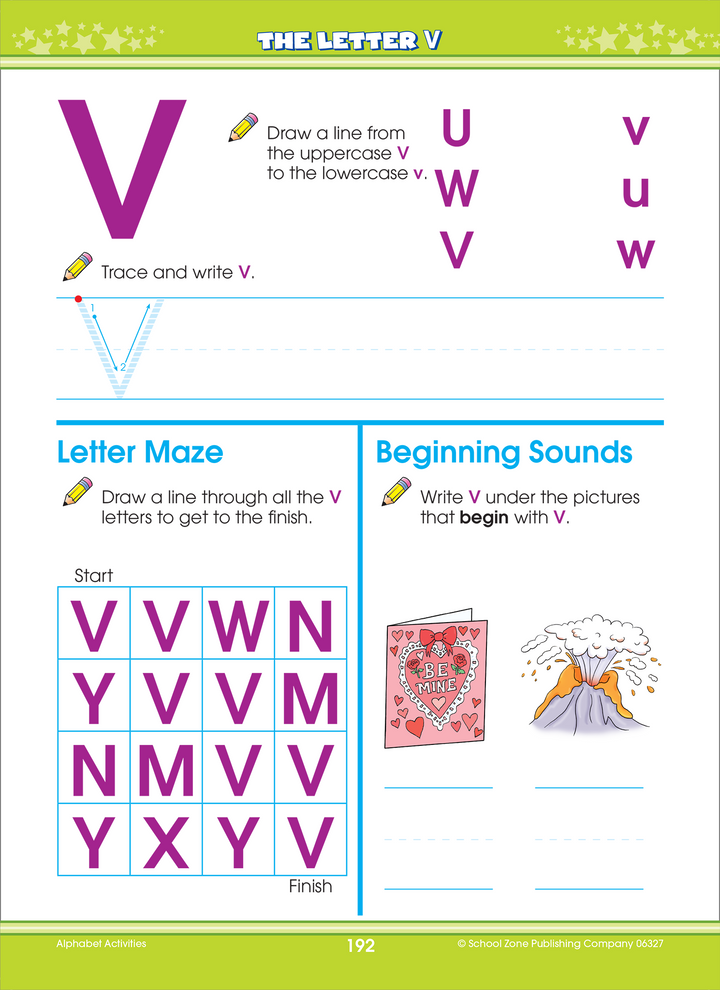 Big Alphabet P-K Workbook delivers 320 pages of practice!