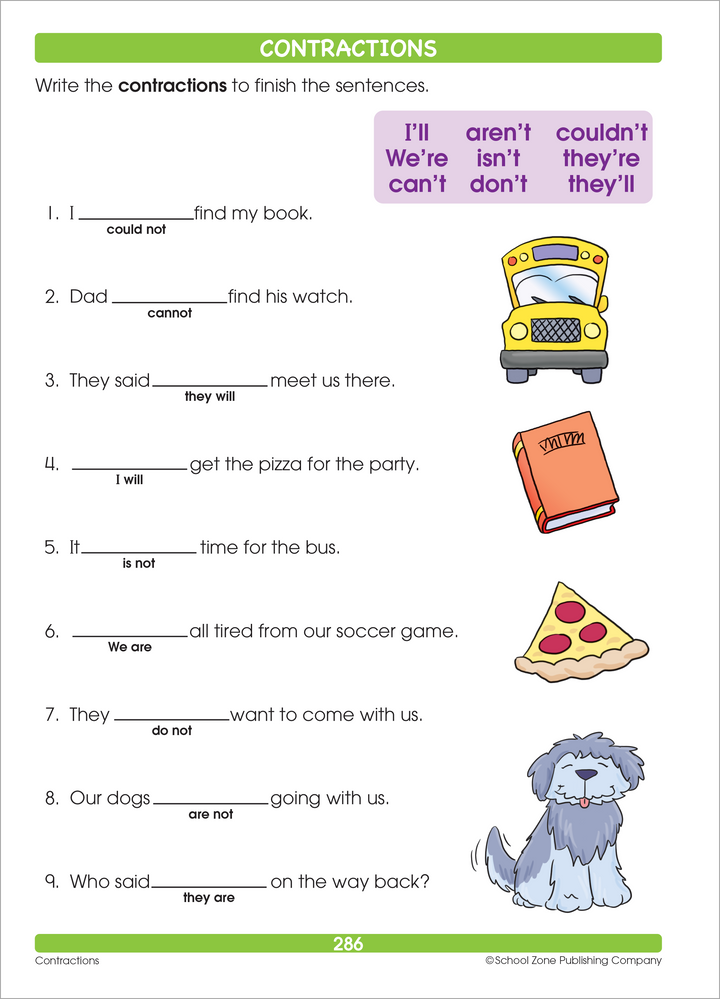 Big Spelling: Workbook for Grades 1-3 – School Zone Publishing Company