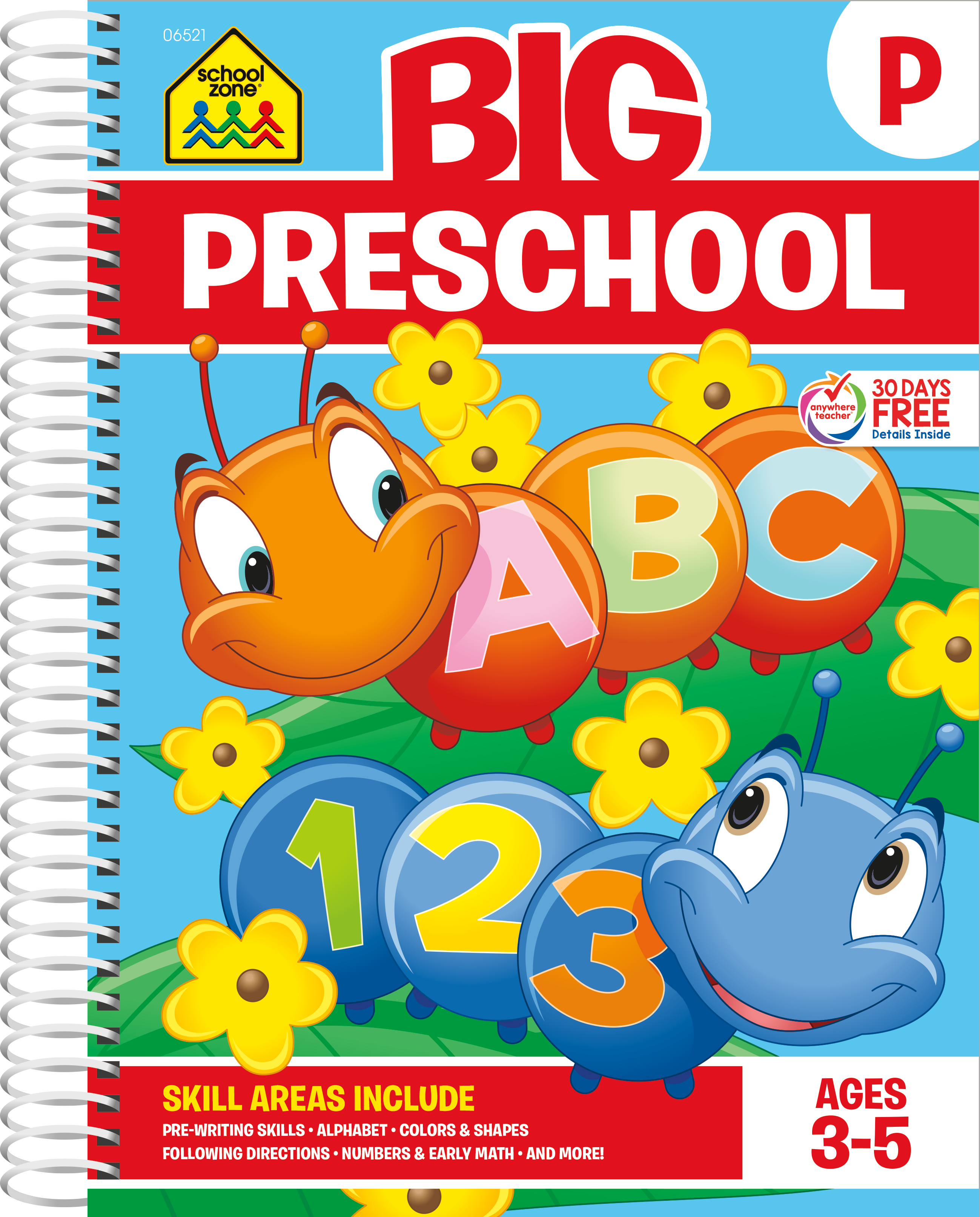 Pre K Workbooks: Preschool Workbook – School Zone Publishing Company