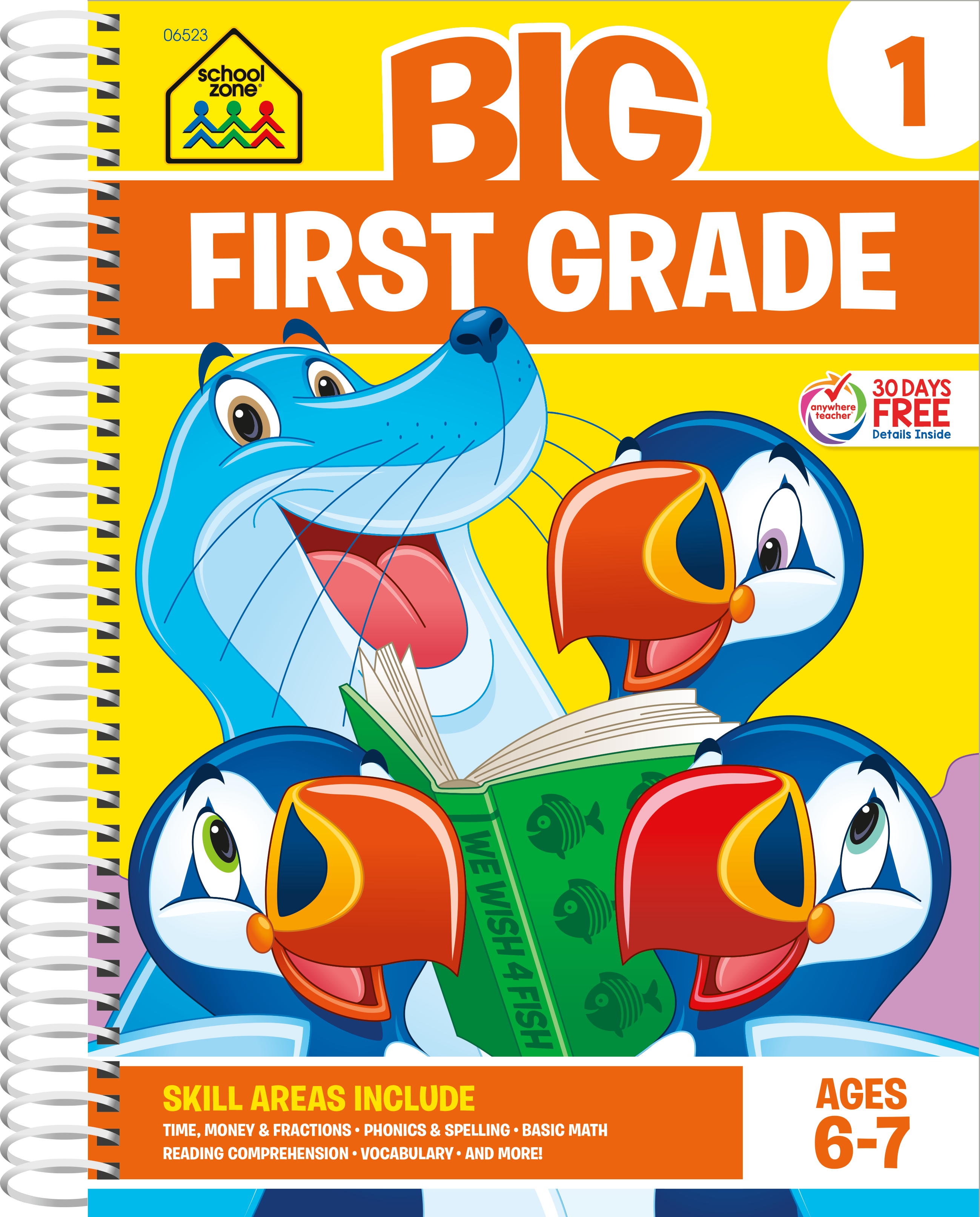 First Grade Edition Best Workbooks for 1st Graders – School Zone Publishing Company