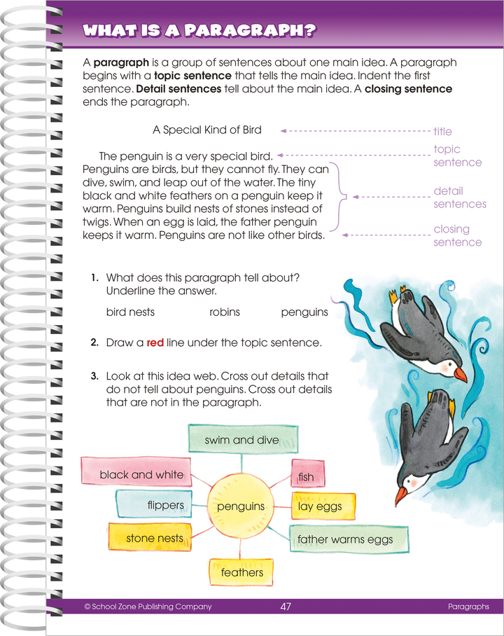 Big Second Grade Workbook introduces new subjects by using engaging methods and activities.