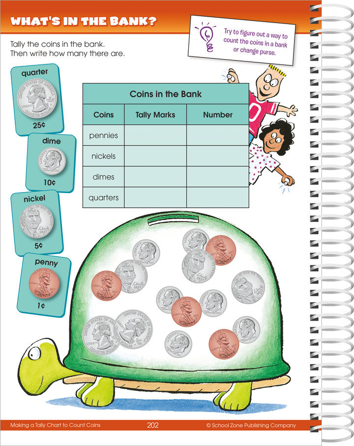 Big Second Grade Workbook introduces new subjects by using engaging methods and activities.