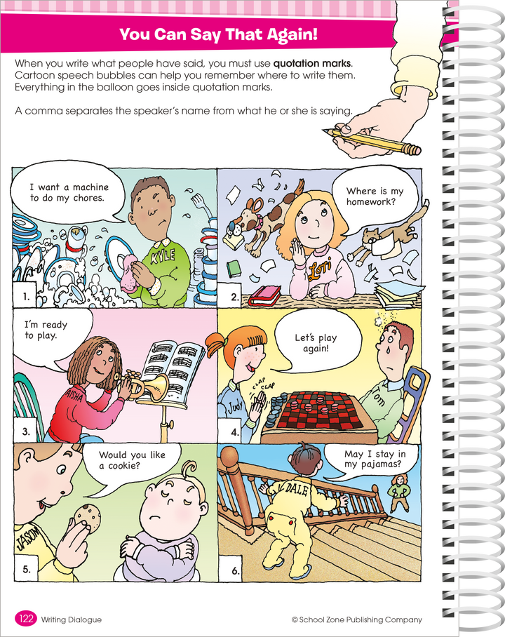 Kids get real-world examples and helpful guidance in Big Third Grade Workbook.