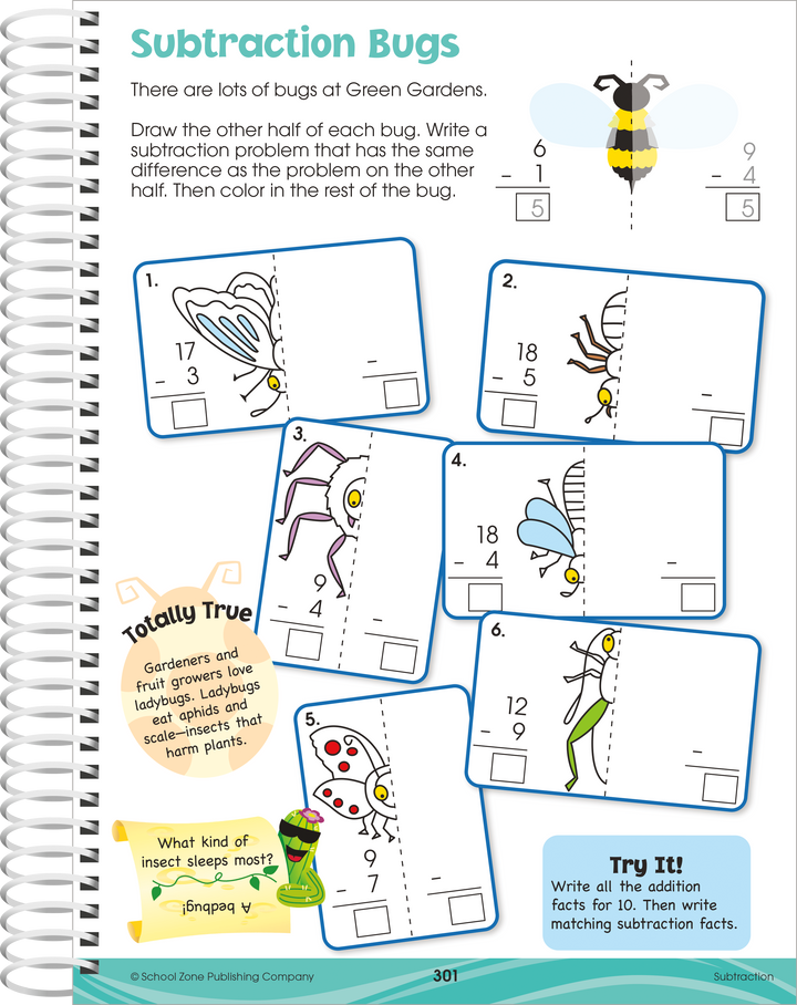 Kids will discover add-on activities that extend the lessons in this Big Science 2-3 Workbook.