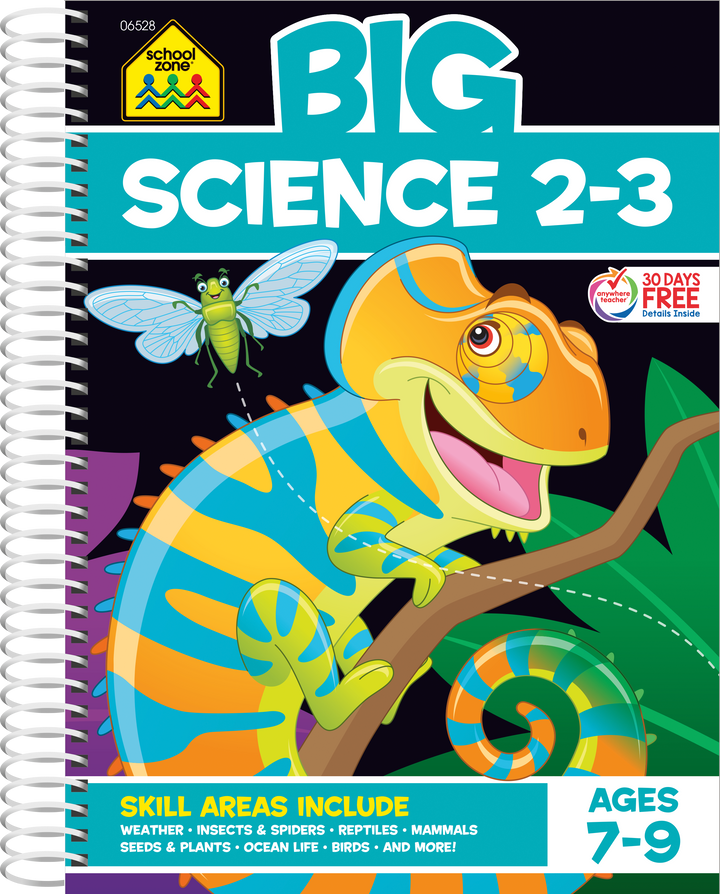 This Big Science 2-3 Workbook makes learning practical science skills so much fun!