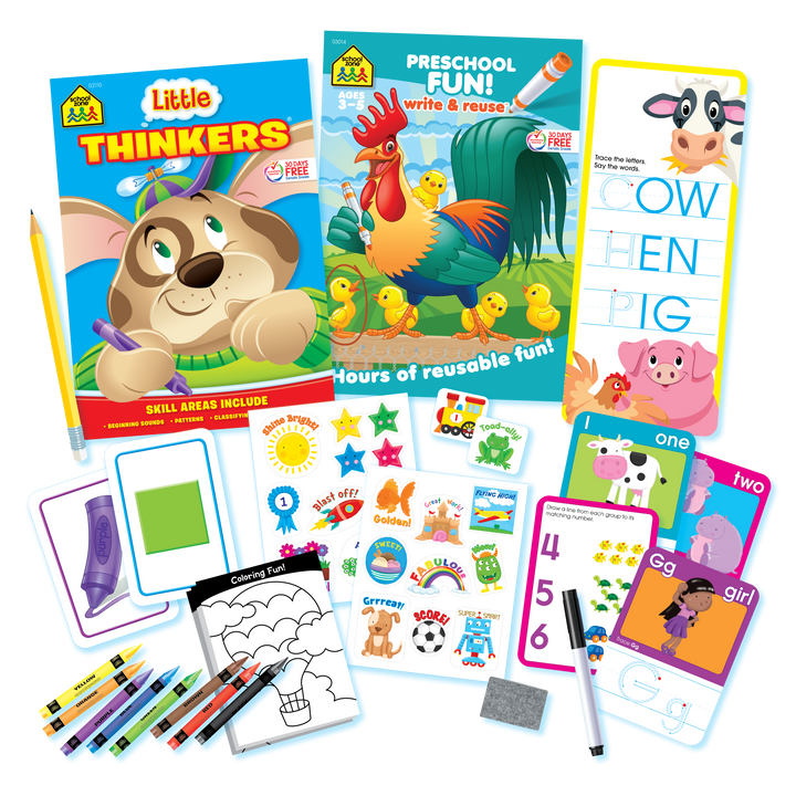 Get Ready Preschool Learning Playset (Farm Theme) – School Zone